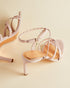 <P>Suede Scallop Strap Sandal</P>